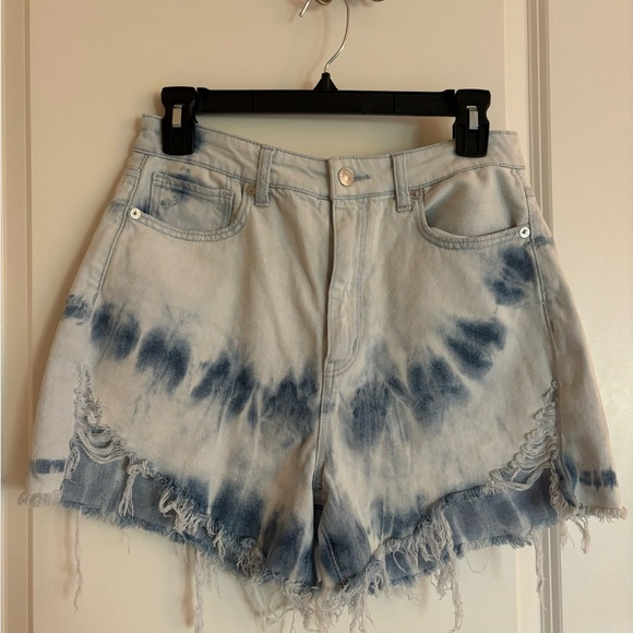 Tie Die American Eagle shorts barely worn - Picture 1 of 3